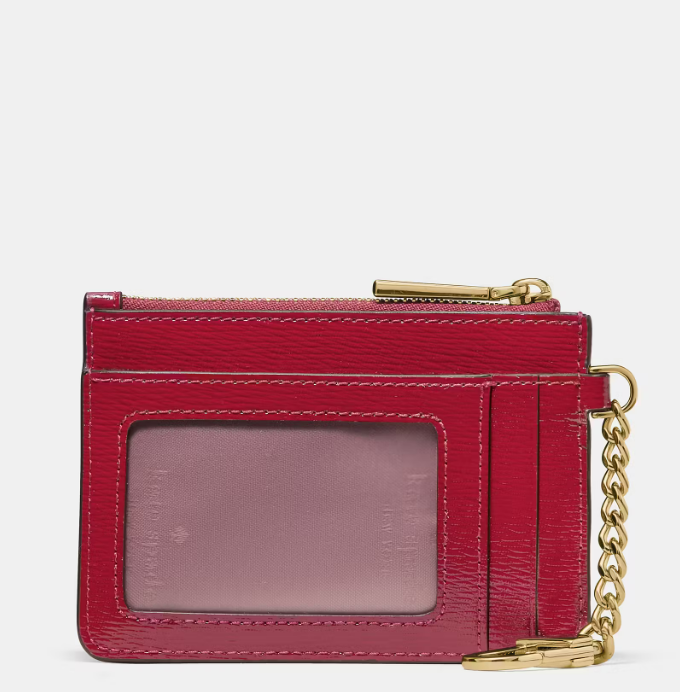 Tarjetero rojo Kate Spade