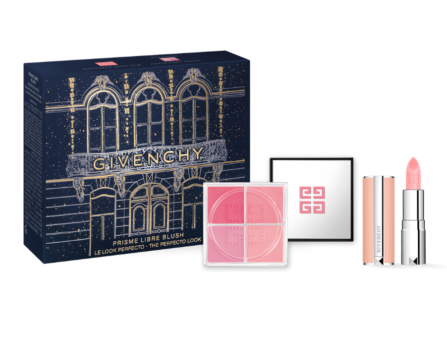 Givenchy - The Prisme Libre Blush & Perfecto Mini Lip Balm Set