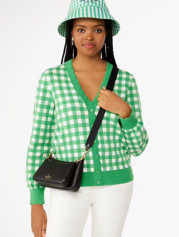 Kate Spade - Duet Saffiano Leather Small Crossbody