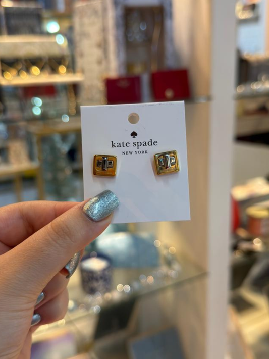 Aretes broche Kate Spade