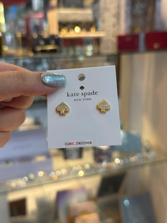 Aretes espadas con brillos