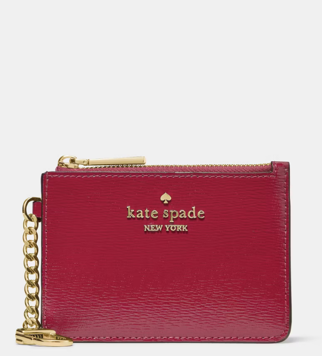 Tarjetero rojo Kate Spade
