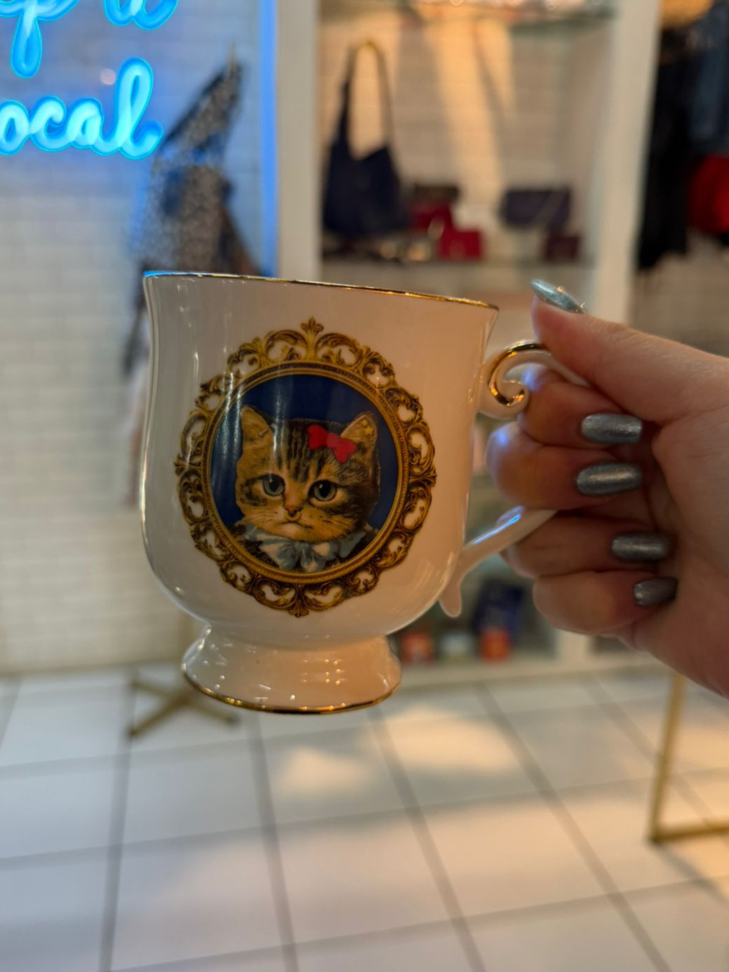 Taza gato