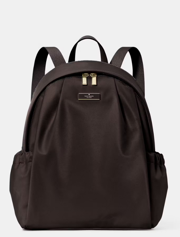 Carter Nylon Large Backpack Hot Fugde - Kate Spade *PRE ORDEN