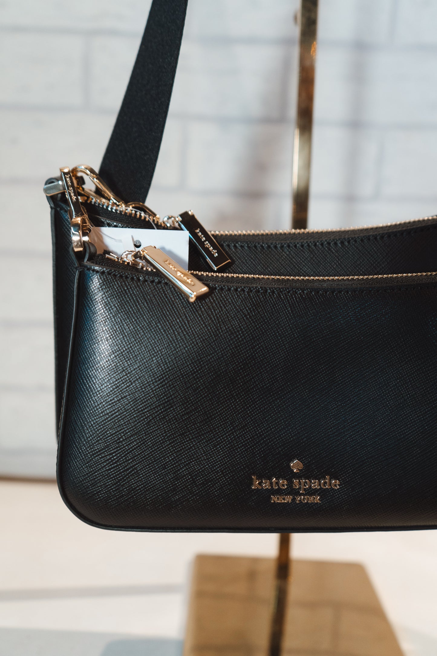 Kate Spade - Duet Saffiano Leather Small Crossbody