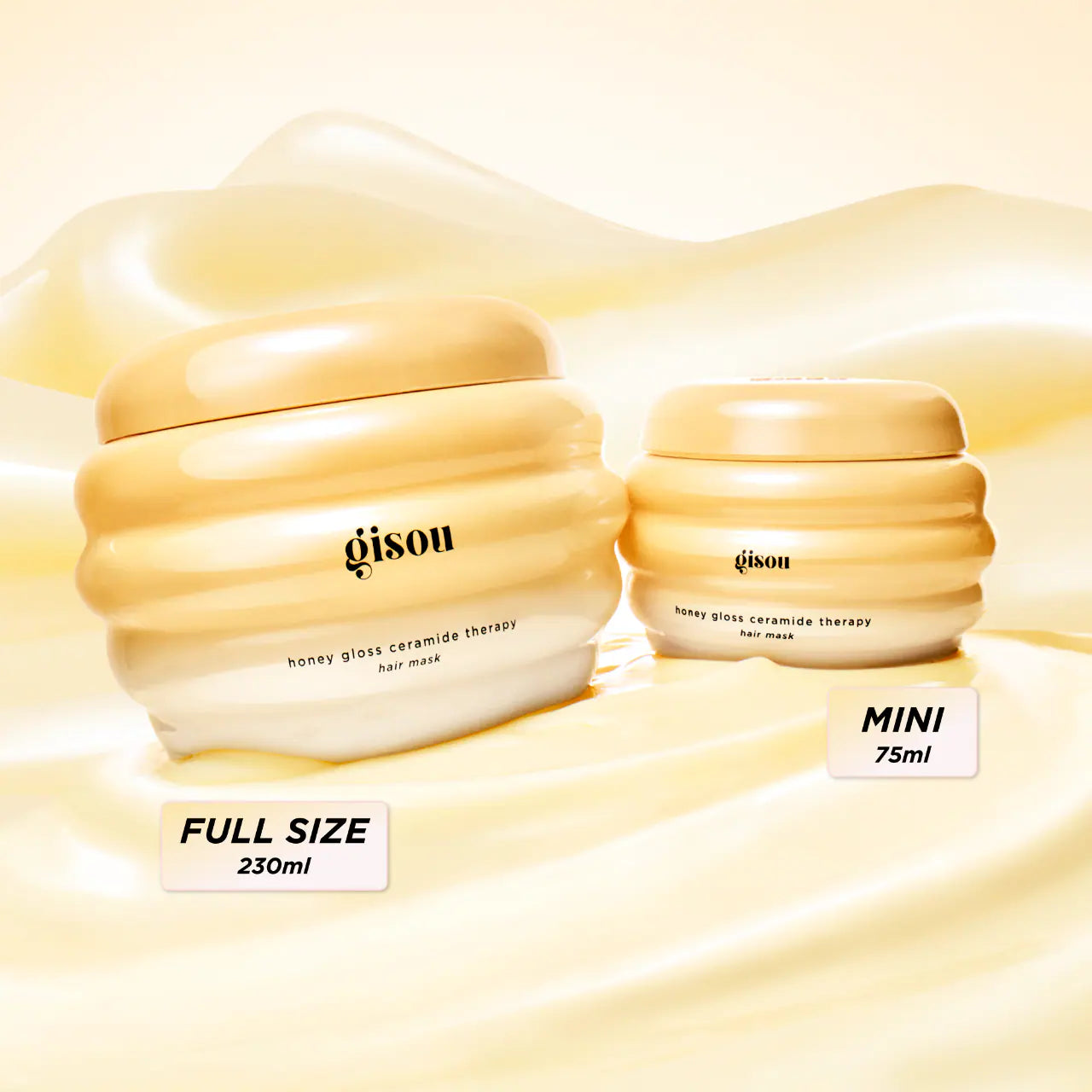 Gisou - Mini Honey Gloss Ceramide Therapy Hydrating Hair Mask *Pre-Orden