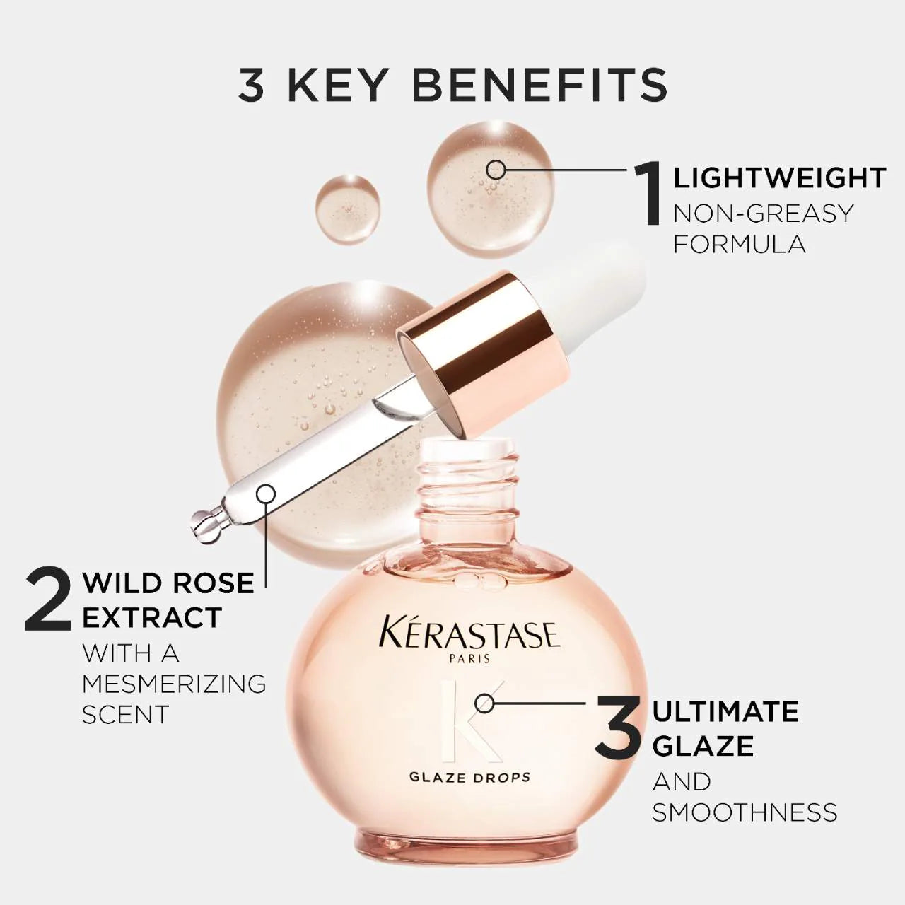 Kerastase - Gloss Absolu Glaze Drops High-Shine Hair Oil *Pre-Orden