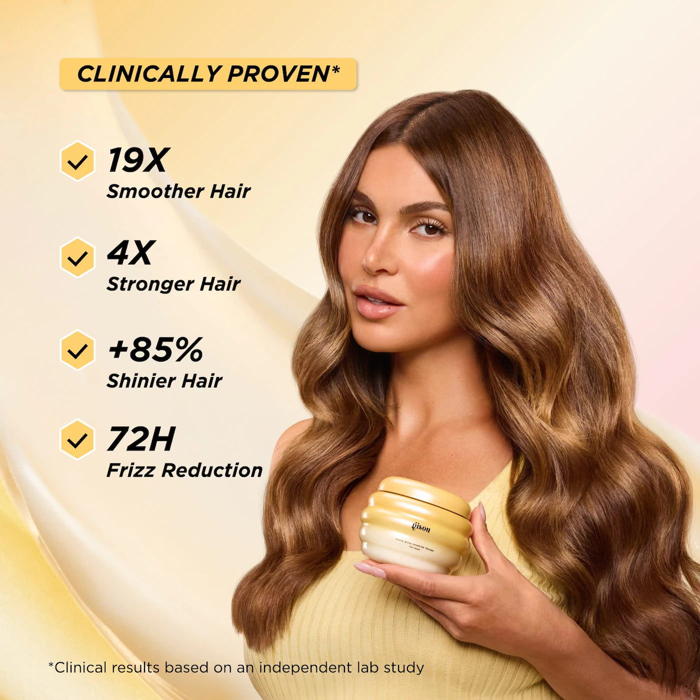 Gisou - Honey Gloss Ceramide Therapy Hydrating Hair Mask *Pre-Orden
