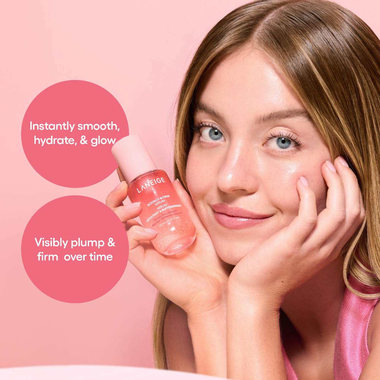 Laneige - Bouncy & Firm Radiance Boosting Serum with Peony & Collagen Complex *Pre-Orden