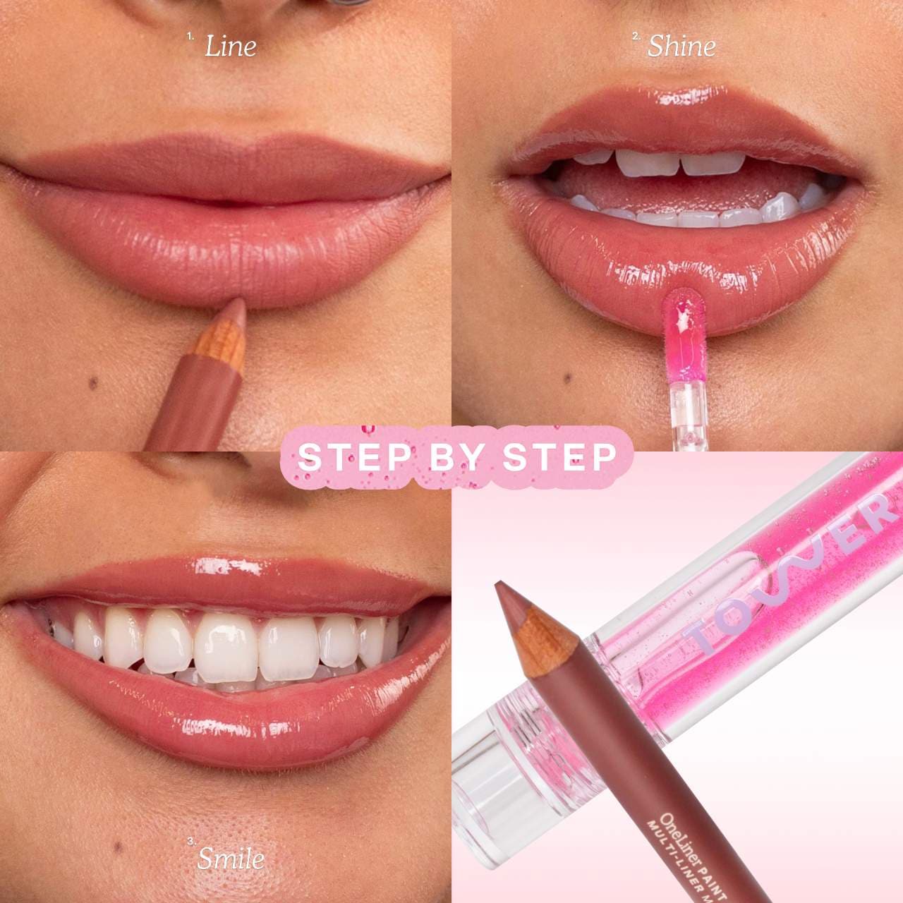 Tower 28 - Line + Shine Lip Kit *Pre-Orden
