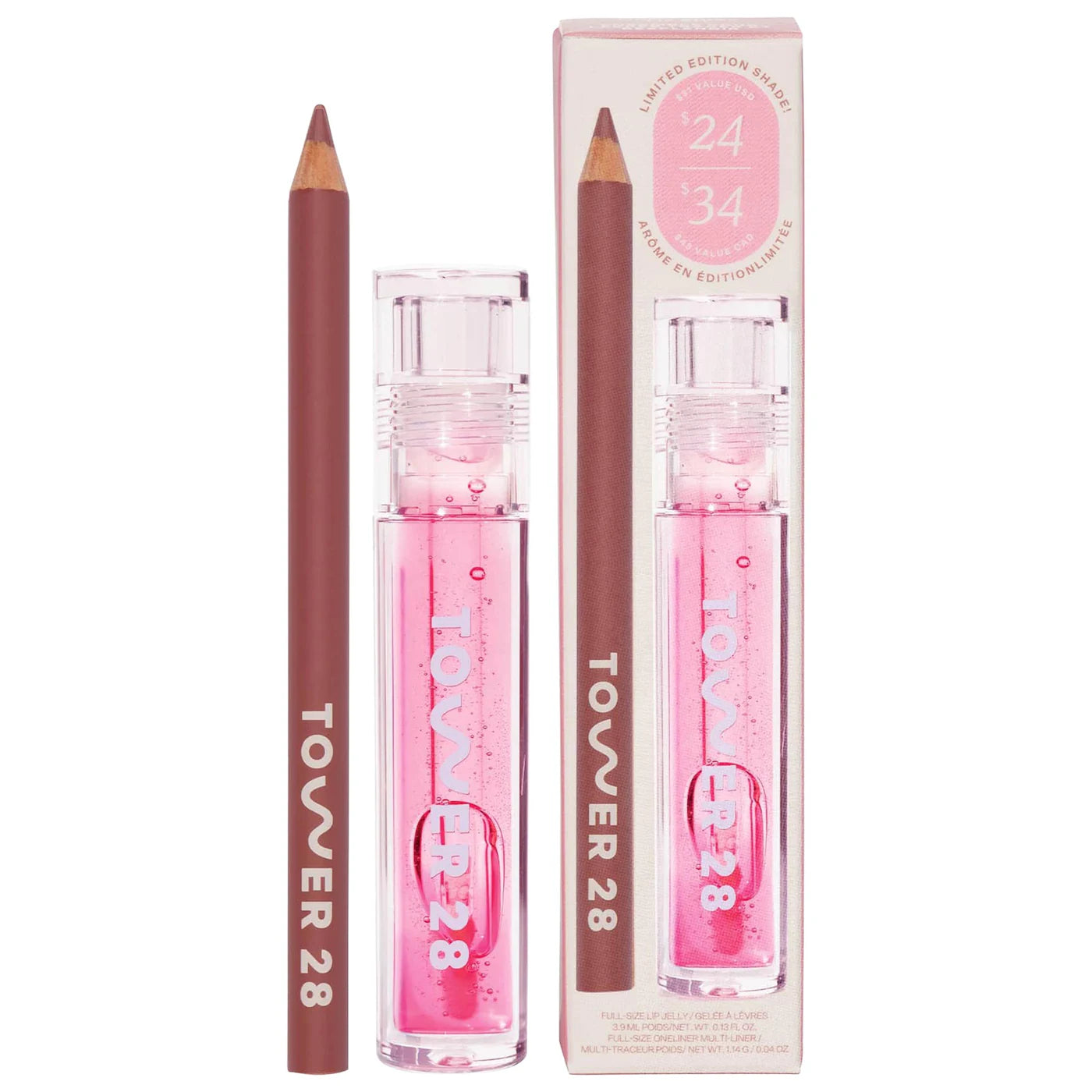 Tower 28 - Line + Shine Lip Kit *Pre-Orden