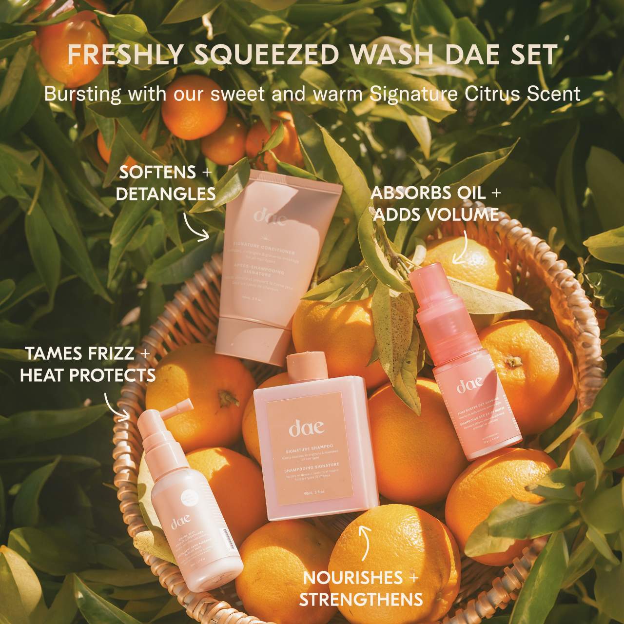 dae - Freshly Squeezed Wash Set *Pre-Orden