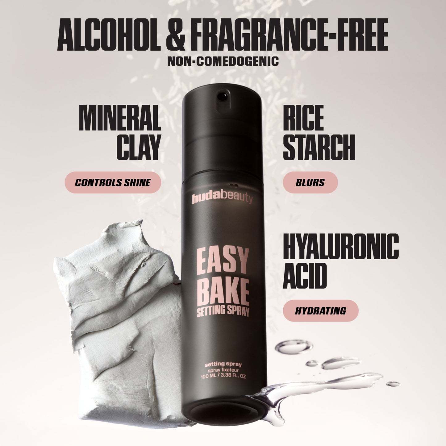 Huda Beauty - Easy Bake Blurring Setting Spray with 16-Hour Wear *Pre-Orden