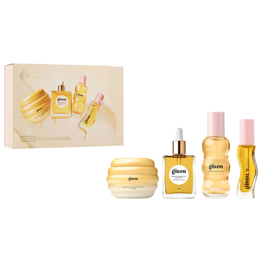 Glow All The Way Hair and Lip Gift Set - Gisou *PRE ORDEN